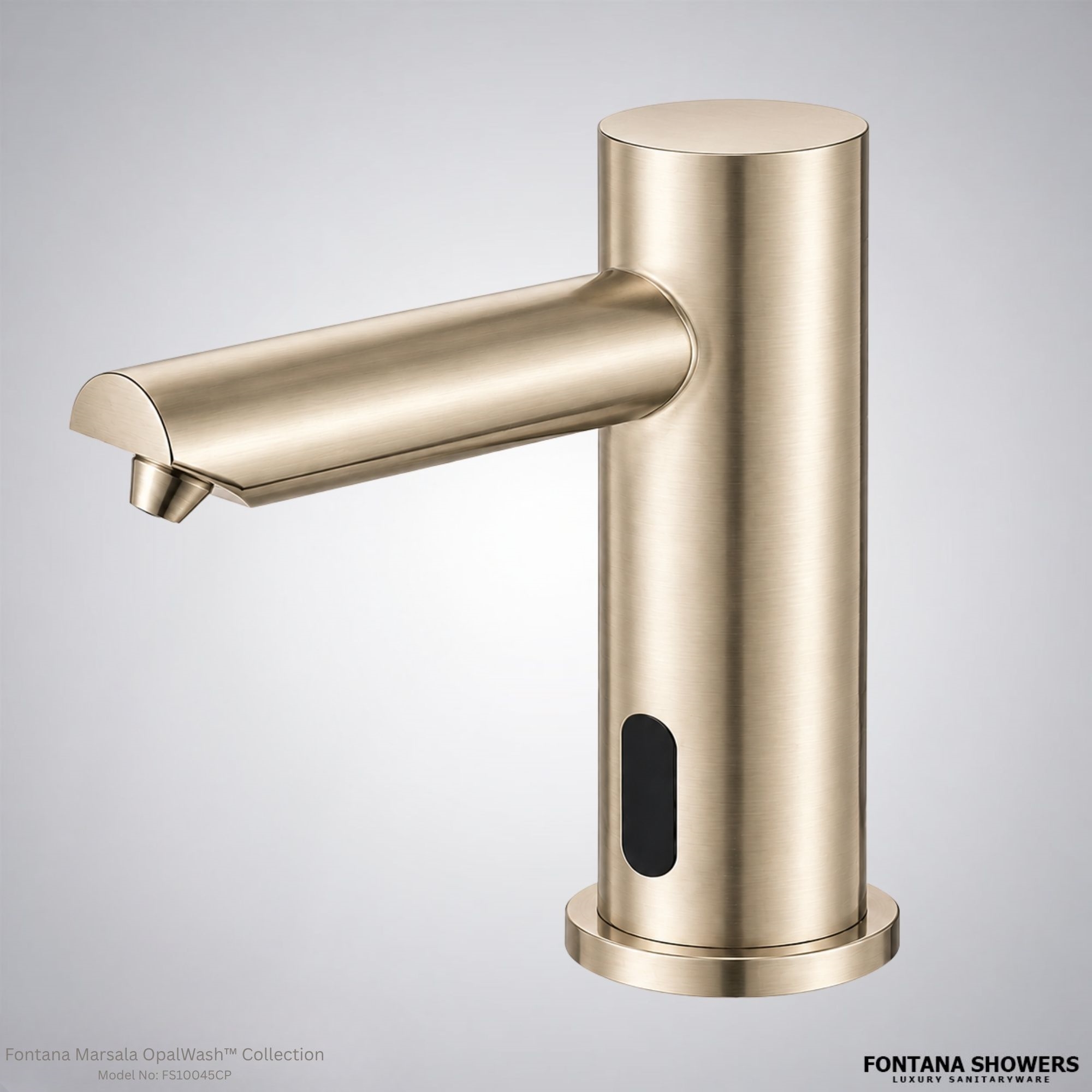 Fontana Marsala OpalWash Collection Champagne Sensor Soap Dispenser